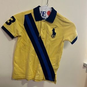 Polo Ralph Lauren Yellow and Blue toddler polo shirt